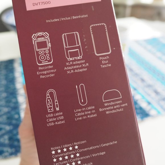 Philips VoiceTracer DVT7500 Digital Recorder for Music Recording -Discontinued! - Picture 5 of 11